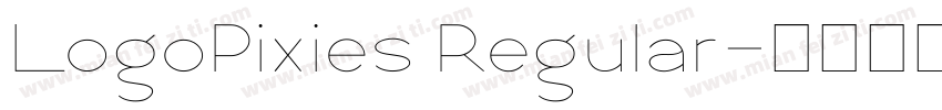 LogoPixies Regular字体转换